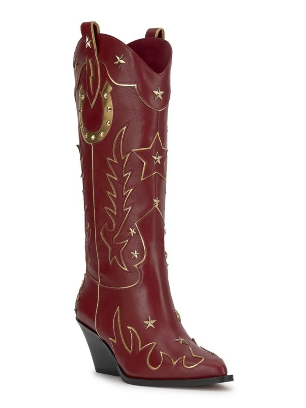 Jessica Simpson Red Western Boots - Size 9 M - Picture 2 of 9